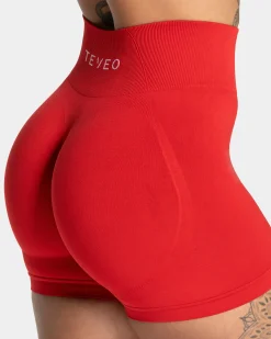 New Short Pure Covert Scrunch « rouge » Femme Shorts