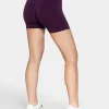 New Short Sculpt scrunch Femme « aubergine » Femme Shorts