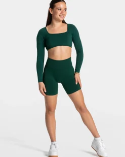 Online Short Sculpt Scrunch Femme « vert foncé » Femme Shorts