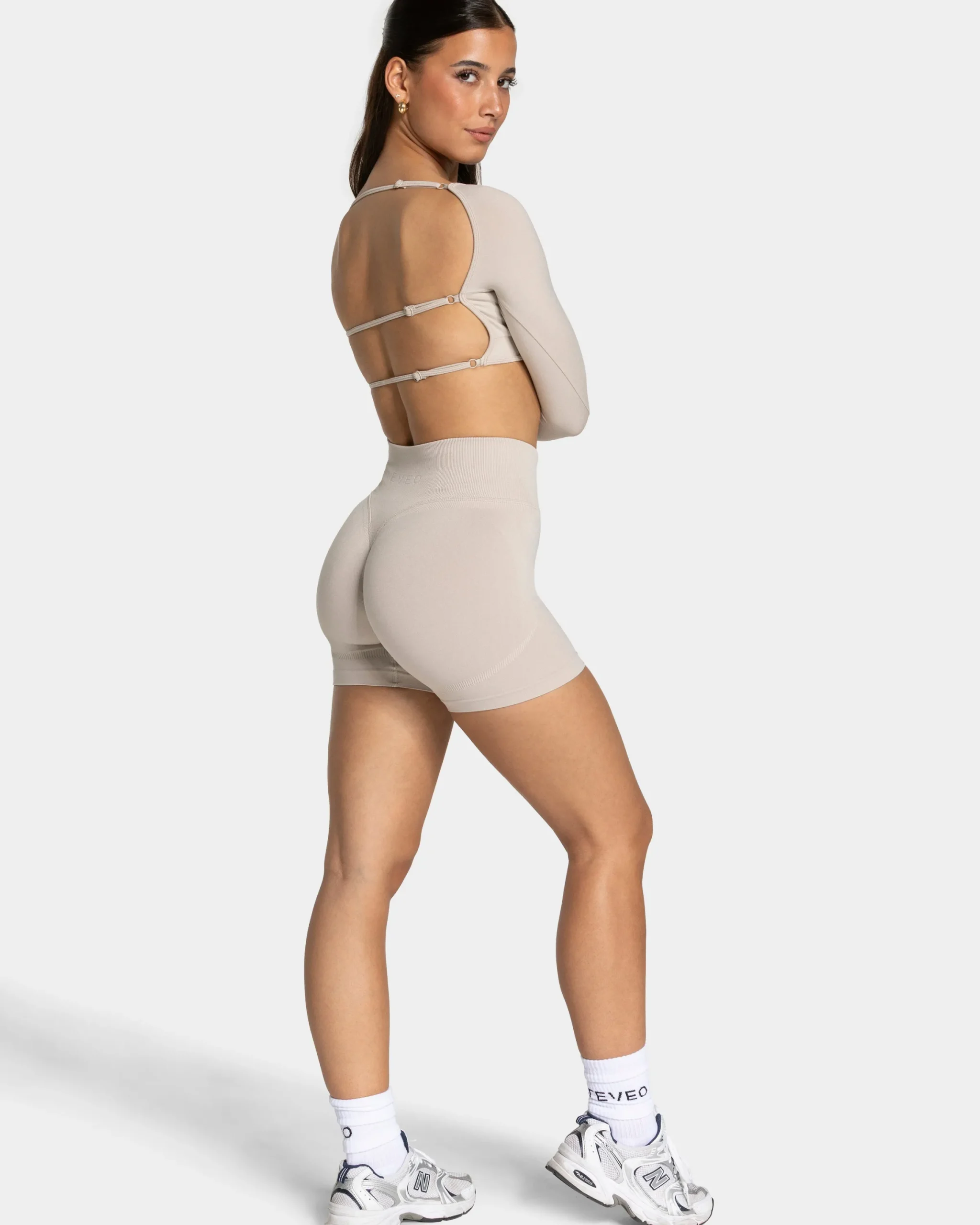 Hot Short Sculpt scrunch Femme « cream » Femme Shorts
