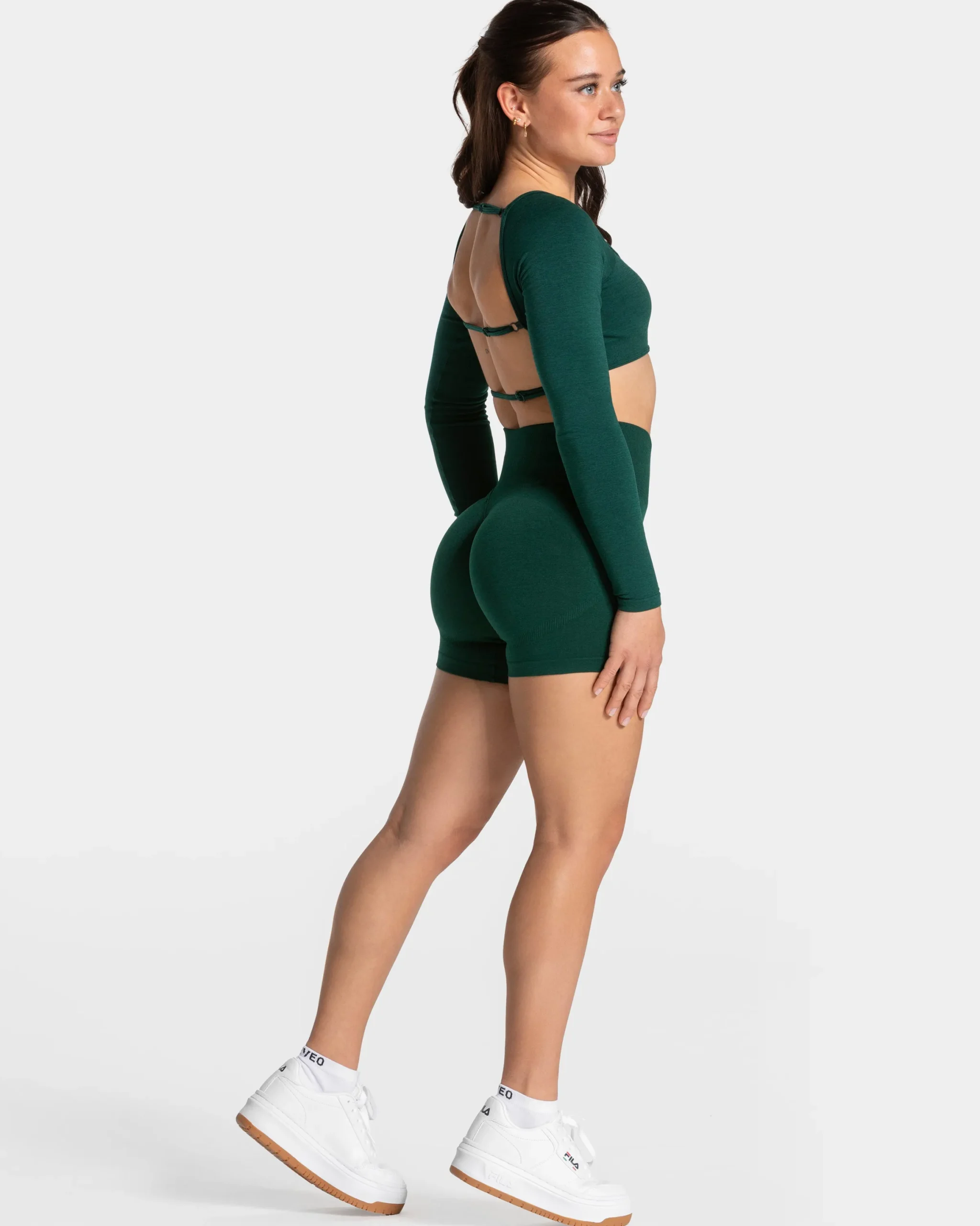 Online Short Sculpt Scrunch Femme « vert foncé » Femme Shorts