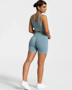 Outlet Short Sensation « bleu acier » Femme Shorts