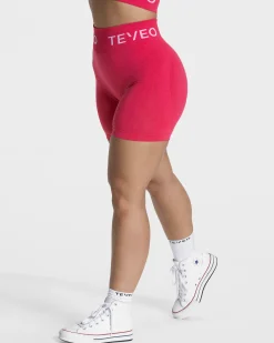 New Short Signature Scrunch « Berry » Femme Shorts