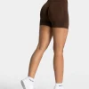 Best Short Signature Scrunch « marron foncé » Femme Shorts