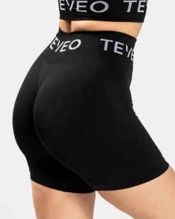 Fashion Short Signature Scrunch « noir » Femme Shorts