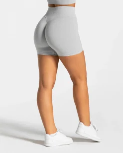 Fashion Short Statement Scrunch « gris clair » Femme Shorts