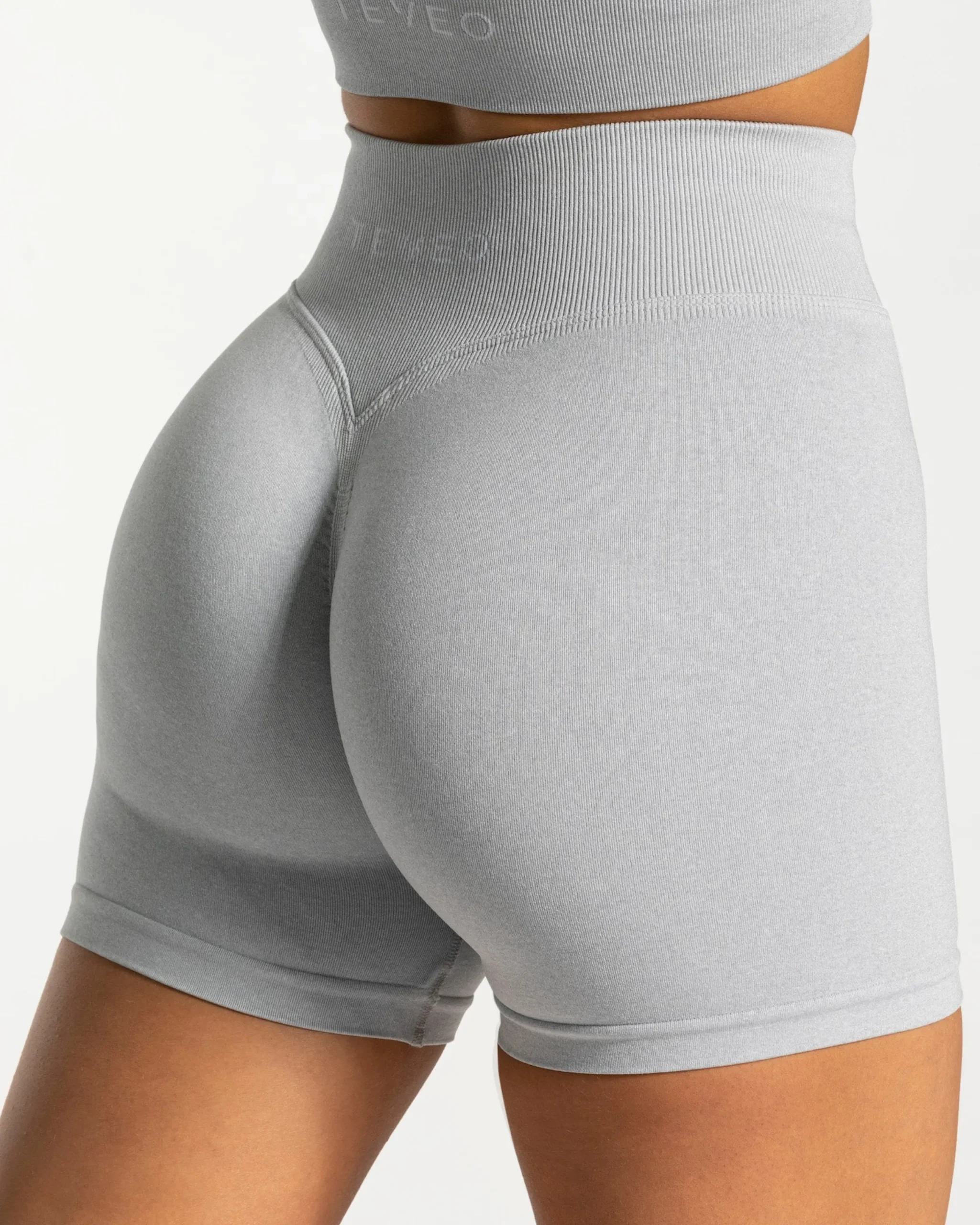 Fashion Short Statement Scrunch « gris clair » Femme Shorts