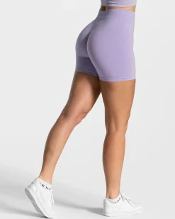 New Short Statement Scrunch « lilas » Femme Shorts