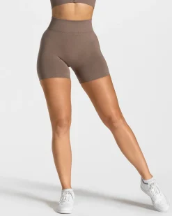 Discount Short Statement Scrunch « moka » Femme Shorts