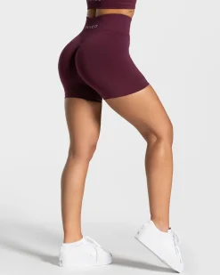 Outlet Short Statement Scrunch « prune » Femme Shorts