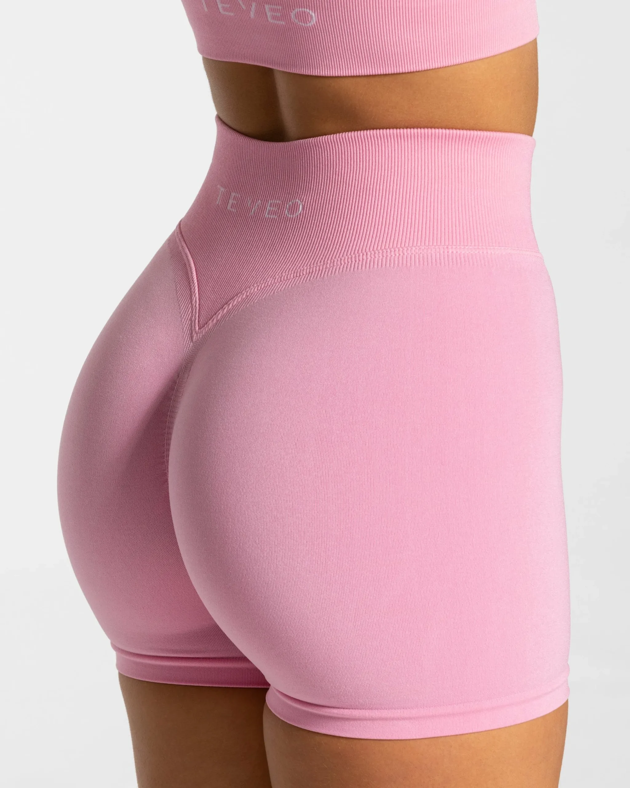 Clearance Short Statement Scrunch « rose » Femme Shorts