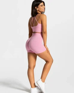 Clearance Short Statement Scrunch « rose » Femme Shorts