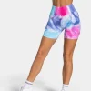 Clearance Short Tie Dye Scrunch « cold » Femme Shorts