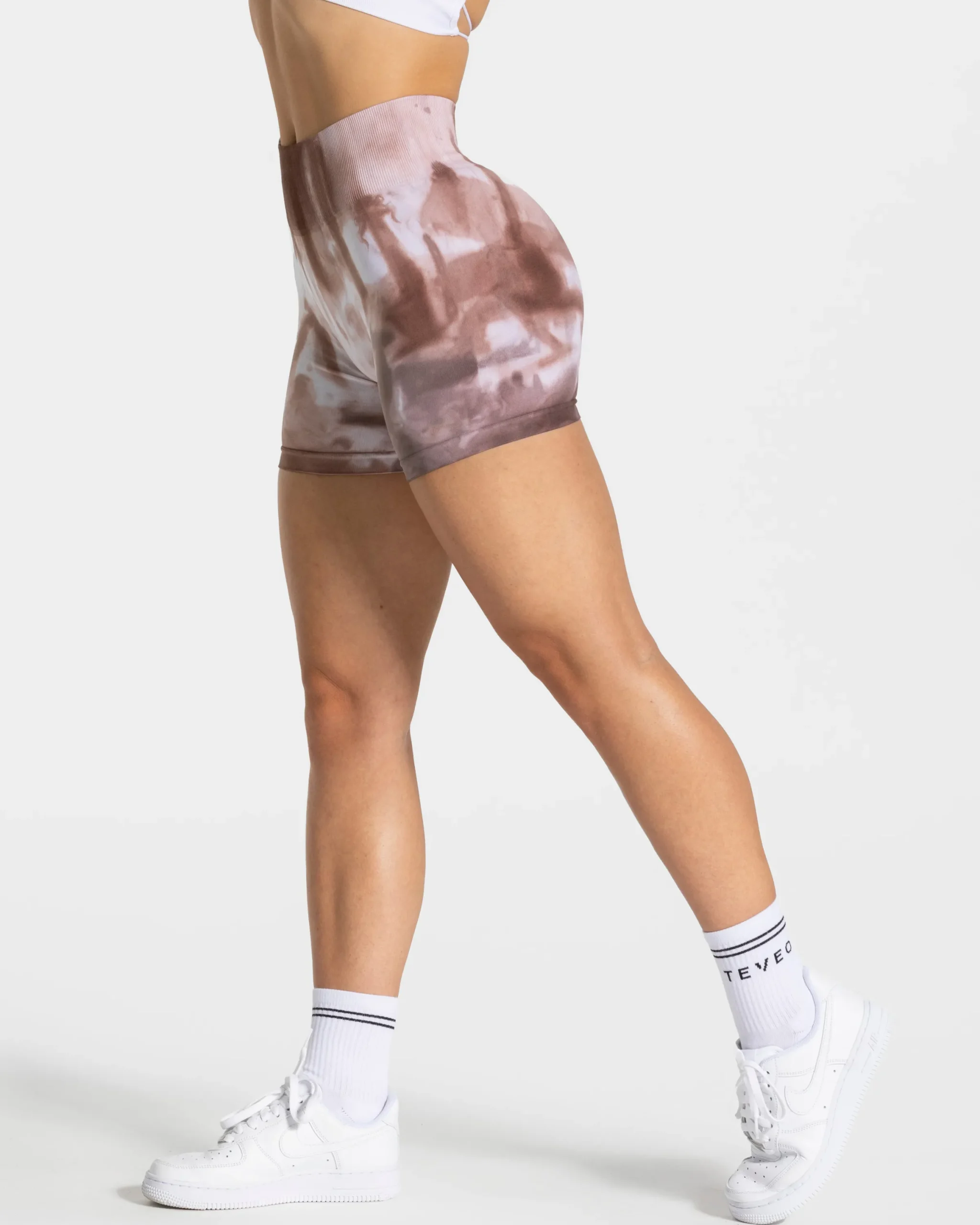 Online Short Tie Dye Scrunch « Earth » Femme Shorts