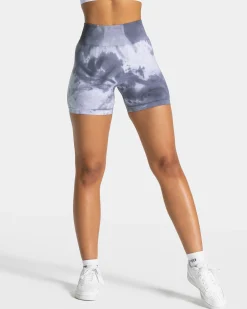 Discount Short Tie Dye Scrunch « Stormy » Femme Shorts