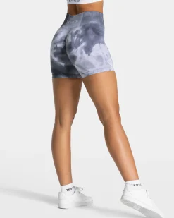Discount Short Tie Dye Scrunch « Stormy » Femme Shorts