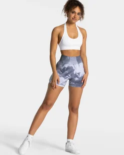 Discount Short Tie Dye Scrunch « Stormy » Femme Shorts