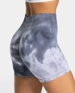 Discount Short Tie Dye Scrunch « Stormy » Femme Shorts