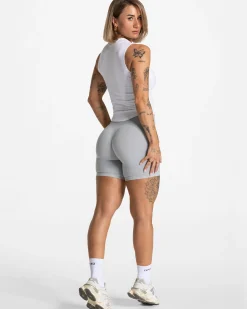 New Short Timeless Pro « gris clair » Femme Shorts