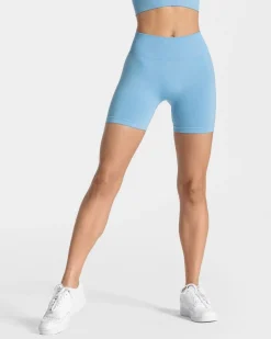 Fashion Short Timeless Scrunch « bleu layette » Femme Shorts