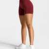 Clearance Short Timeless Scrunch « bordeaux » Femme Shorts