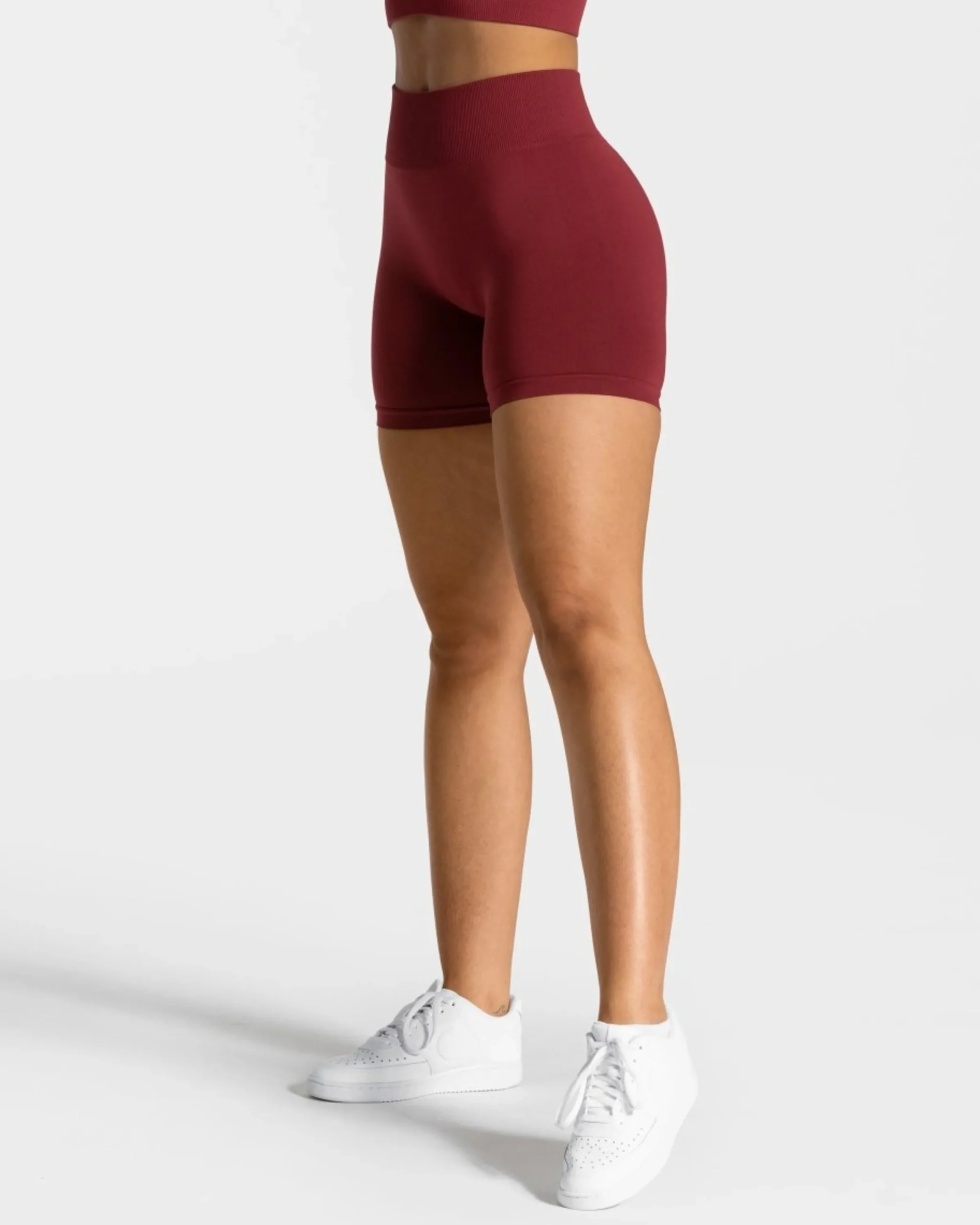 Clearance Short Timeless Scrunch « bordeaux » Femme Shorts