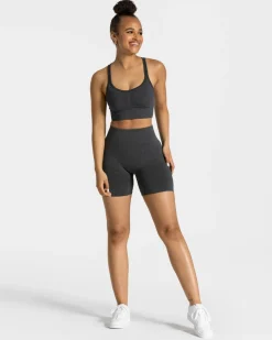 New Short Timeless Scrunch « gris foncé » Femme Shorts