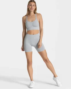Hot Short Timeless Scrunch « gris clair » Femme Shorts