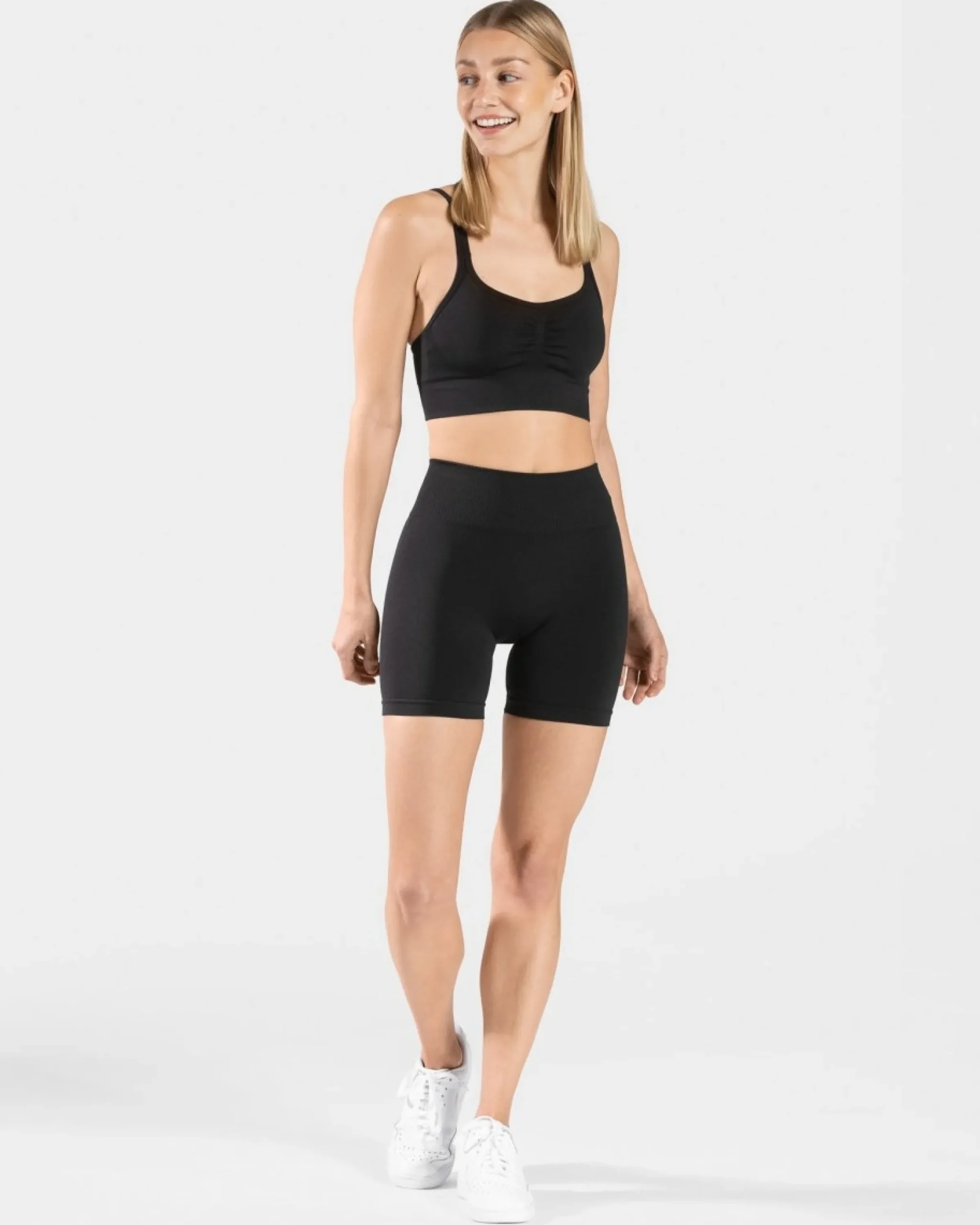 Fashion Short Timeless Scrunch « noir » Femme Shorts