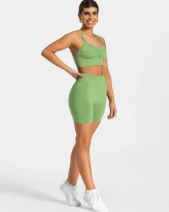 Best Short Timeless Scrunch « olive » Femme Shorts