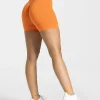 Hot Short Timeless Scrunch « orange » Femme Shorts