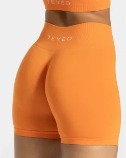 Hot Short Timeless Scrunch « orange » Femme Shorts