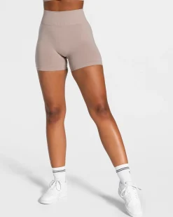 Discount Short Timeless Scrunch « poussière » Femme Shorts