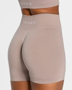 Discount Short Timeless Scrunch « poussière » Femme Shorts
