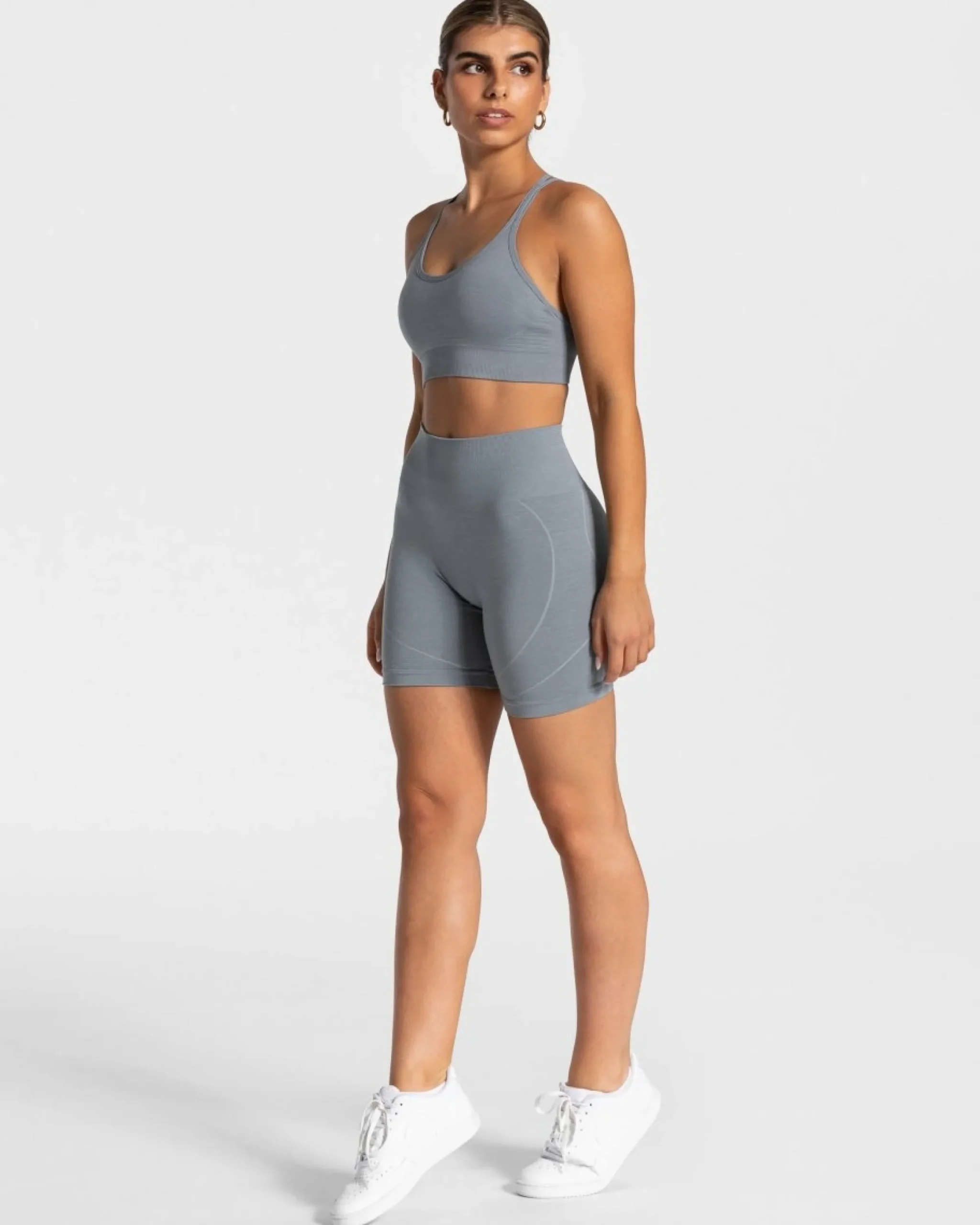 Discount Short True « bleu acier » Femme Shorts