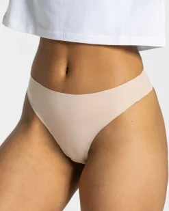 Fashion String Seamless (5) « couleur chair » Femme Chaussettes Et Sous-vêtements