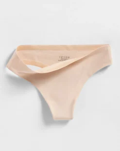 Fashion String Seamless (5) « couleur chair » Femme Chaussettes Et Sous-vêtements