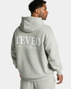 Clearance Sweat à capuche Acid « vert sauge » Homme Sweats À Capuche Et Sweats Zippés