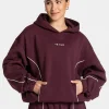 Clearance Sweat à capuche Ignite « prune » Femme Sweats À Capuche Et Vestes De Sport