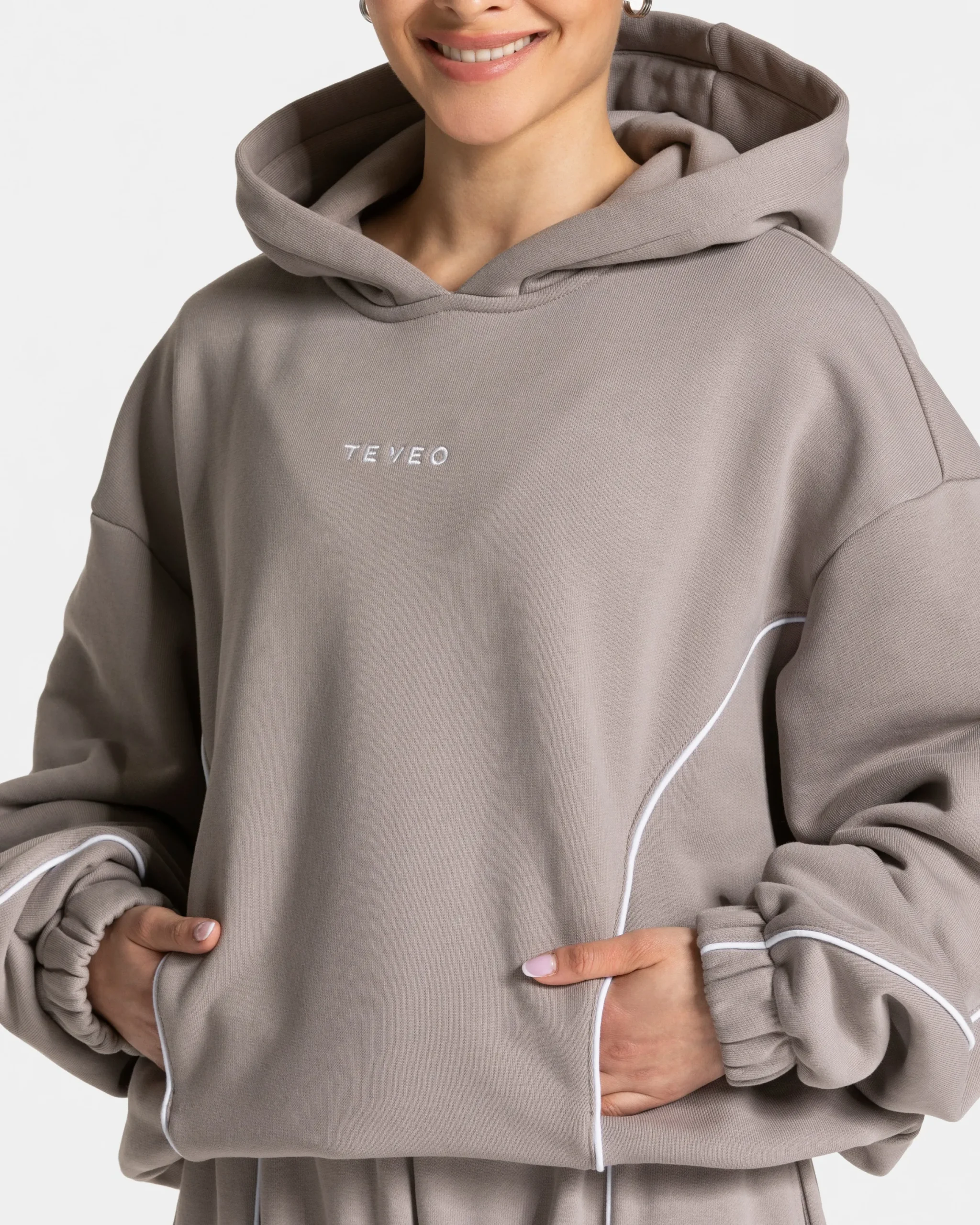 Best Sweat à capuche Ignite « stone » Femme Sweats À Capuche Et Vestes De Sport