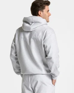 New Sweat à capuche oversize RI’VAIV « gris clair » Homme Sweats À Capuche Et Sweats Zippés