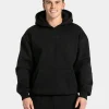 Discount Sweat à capuche oversize RI’VAIV « noir » Homme Sweats À Capuche Et Sweats Zippés