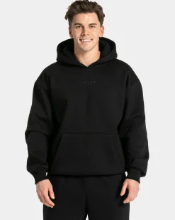 Discount Sweat à capuche oversize RI’VAIV « noir » Homme Sweats À Capuche Et Sweats Zippés