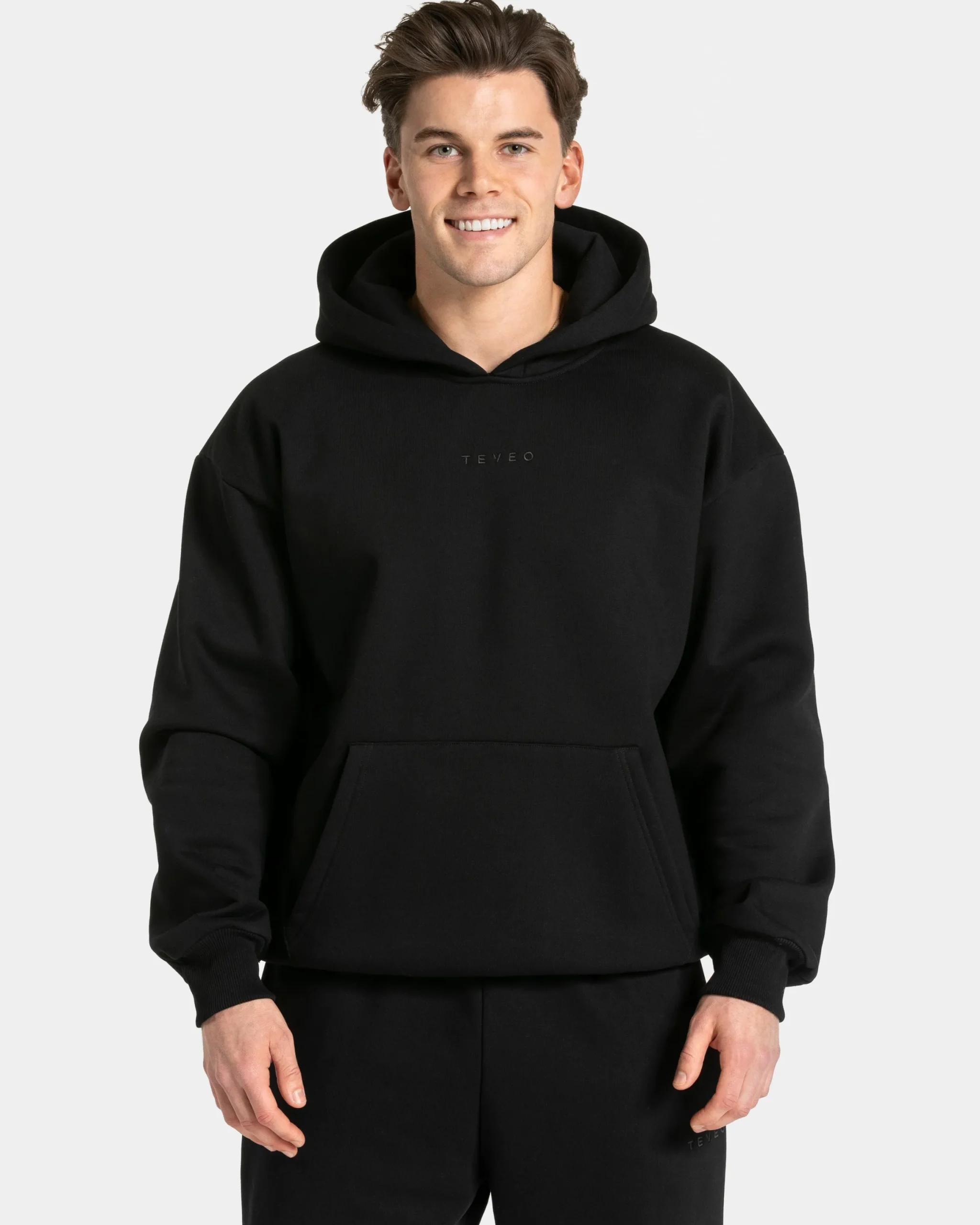 Discount Sweat à capuche oversize RI’VAIV « noir » Homme Sweats À Capuche Et Sweats Zippés