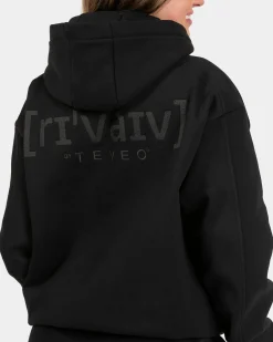 Best Sweat à capuche oversize RI’VAIV « noir » Femme Sweats À Capuche Et Vestes De Sport
