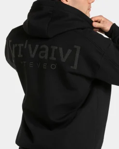 Discount Sweat à capuche oversize RI’VAIV « noir » Homme Sweats À Capuche Et Sweats Zippés