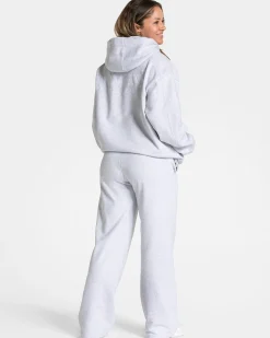 Discount Sweat à capuche oversize RI’VAIV « gris clair » Femme Sweats À Capuche Et Vestes De Sport