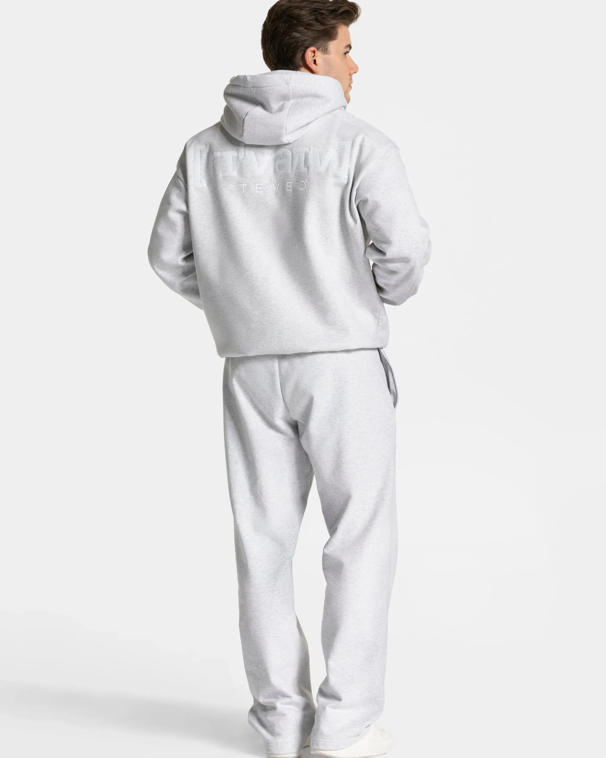 New Sweat à capuche oversize RI’VAIV « gris clair » Homme Sweats À Capuche Et Sweats Zippés