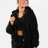 Outlet Sweat à capuche zippé oversize Iconic « noir » Femme Sweats À Capuche Et Vestes De Sport
