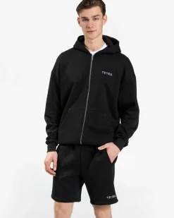 Discount Sweat à capuche zippé oversize Arrival « noir » Homme Sweats À Capuche Et Sweats Zippés
